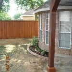 curved garden bed